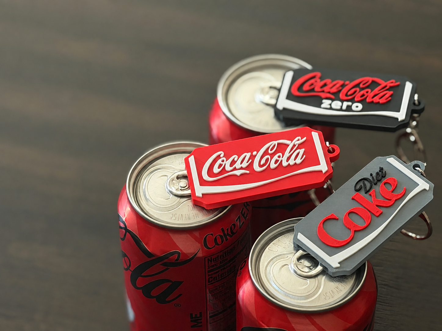 Coca-Cola Blikopener met Sleutelhanger - Afbeelding 2