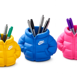 Gewatteerde Jas Pennenhouder – Nike-stijl