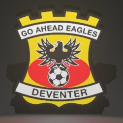 Go Ahead Eagles LED-logo – USB