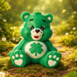 Green Care Bear Figuur – 8 cm